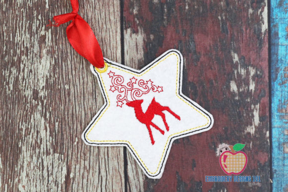 Christmas Reindeer Ornament Embroidery Review