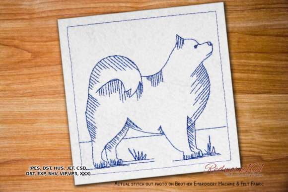 Samoyed Dog Embroidery Review for Etsy Sellers