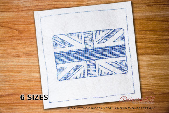 United Kingdom Flag Embroidery Design Review